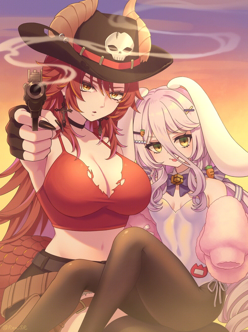 zentreya and henya the genius (vshojo) drawn by nekoyanagi_reo