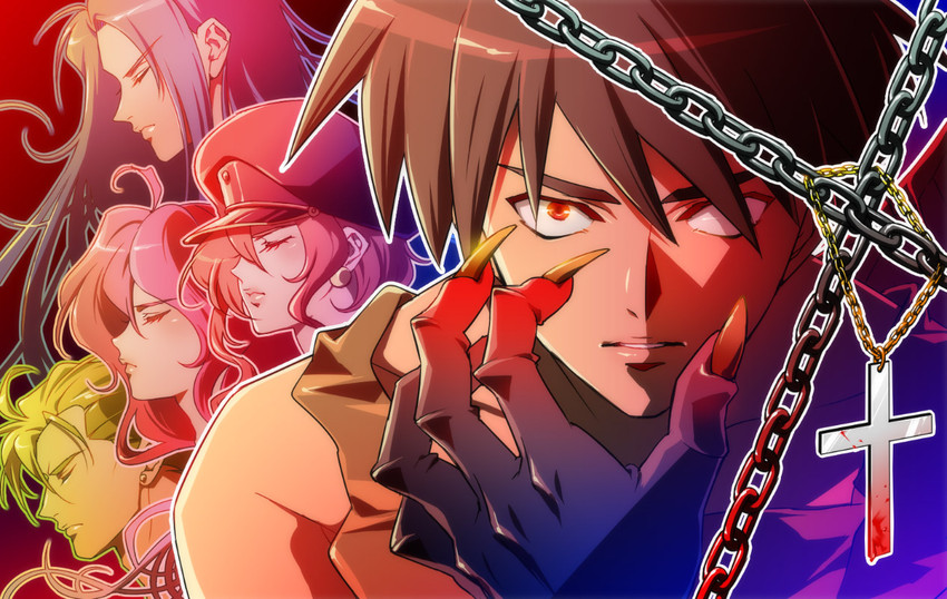 chocolate misu, tira misu, carrot glace, marron glace, and gateau mocha (bakuretsu hunters) drawn by tetsukuzu_tetsuko
