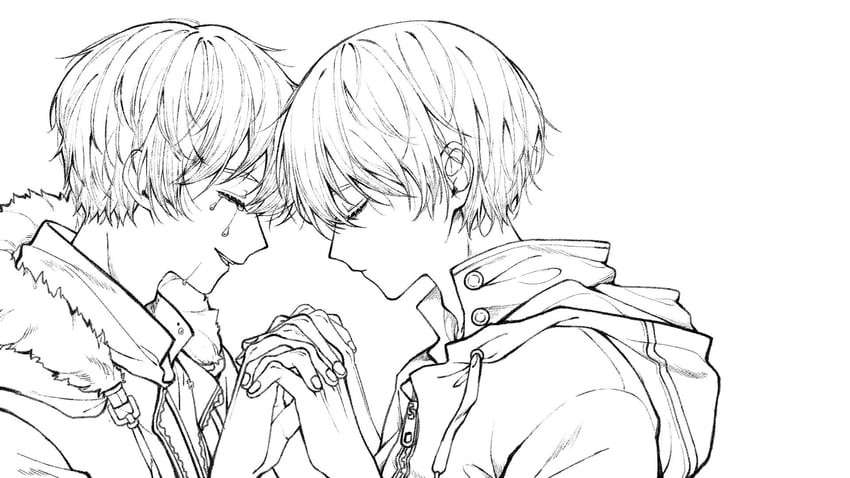 zhang qiling and wu xie (dao mu bi ji) drawn by baihua_er