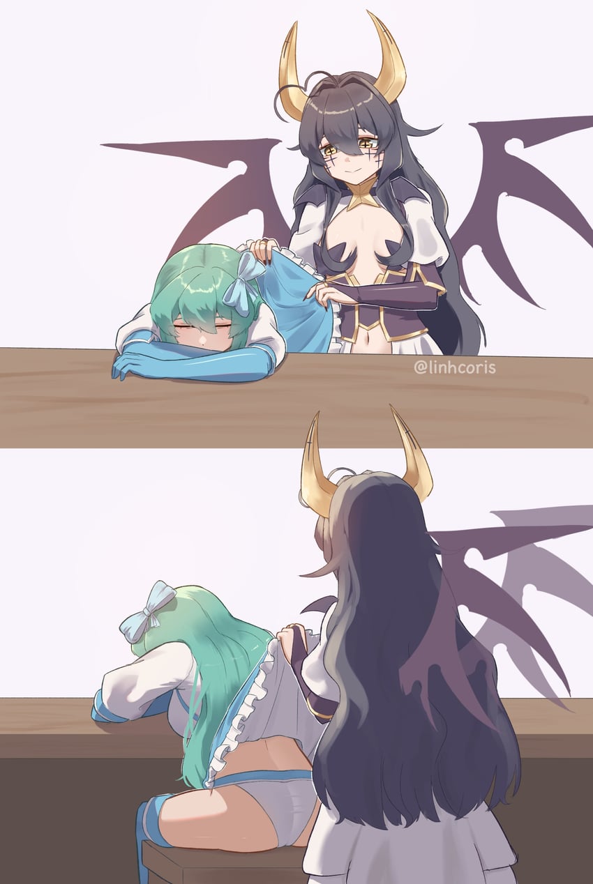 hiiragi utena, magia baiser, minakami sayo, and magia azure (mahou shoujo ni akogarete) drawn by linhcoris