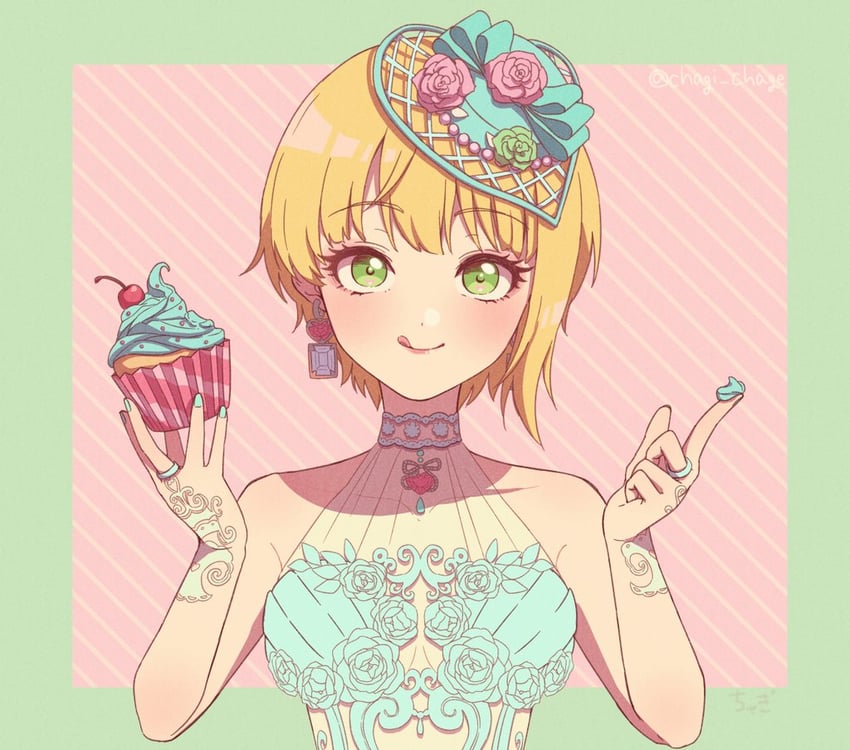 miyamoto frederica (idolmaster and 2 more) drawn by chagi_chage