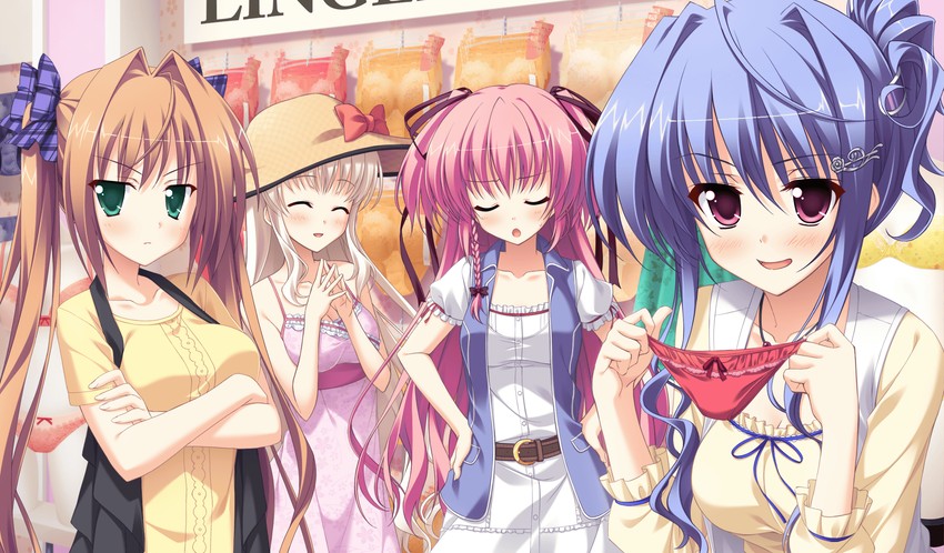 sagisawa chiho, rousen'in rise, kamiyagi ruriko, and kitamikado ayaka (princess evangile) drawn by saeki_nao