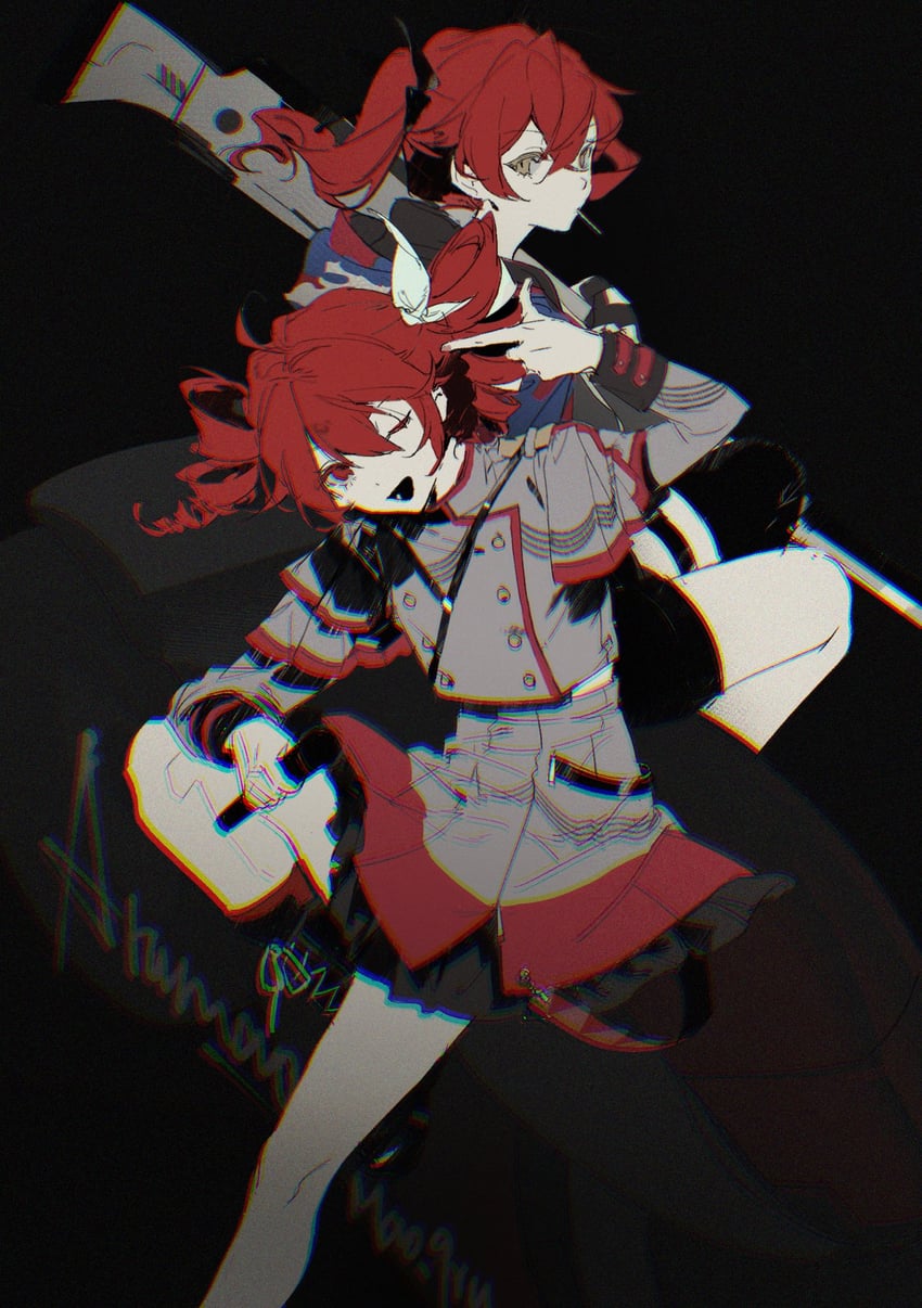 kasane teto (utau and 1 more) drawn by wloop