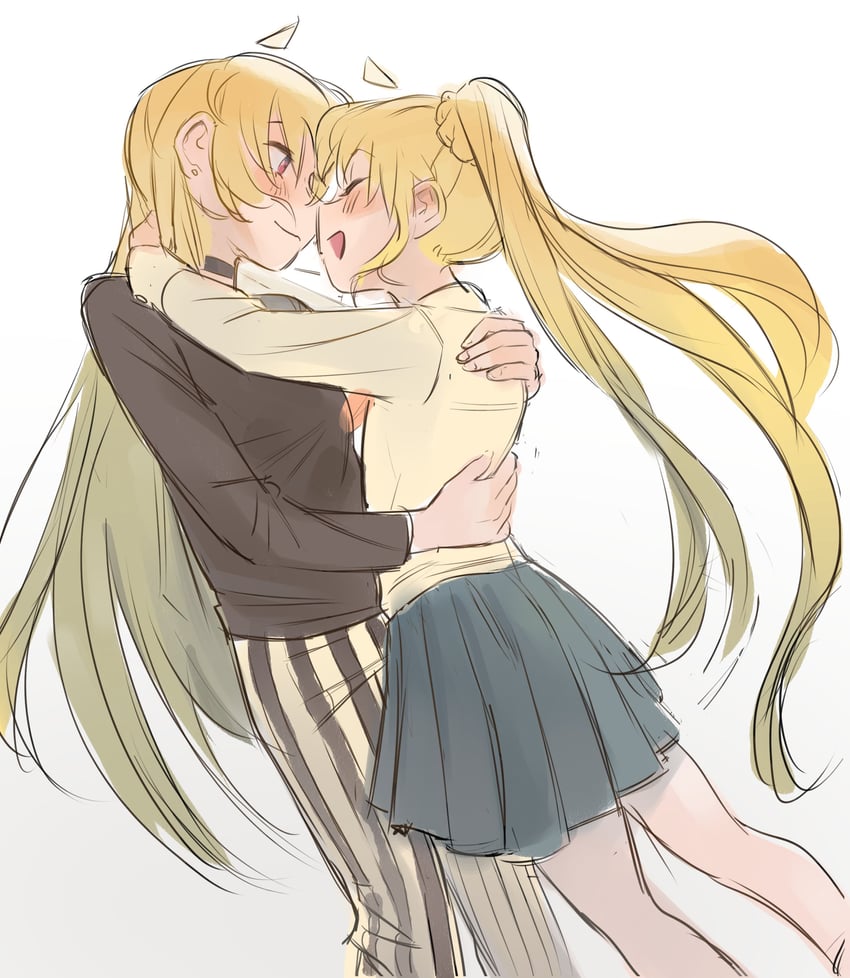 ijichi nijika and ijichi seika (bocchi the rock!) drawn by tiffany_chou