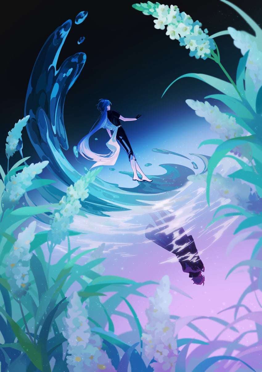 kevin kaslana and su (honkai and 1 more) drawn by mezudy678