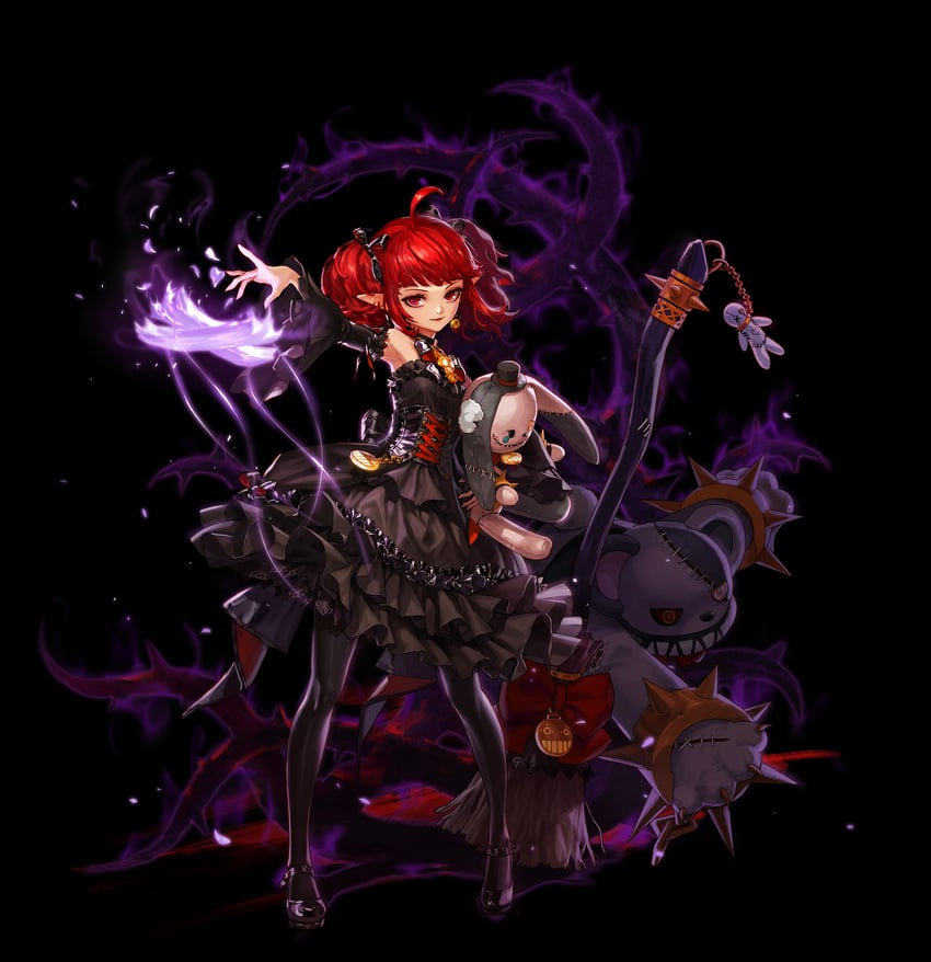 female mage and enchantress (dungeon and fighter)