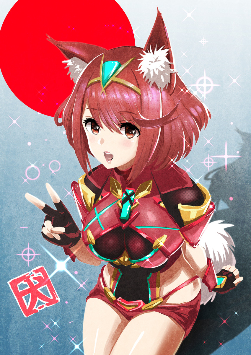 pyra (xenoblade chronicles and 1 more) drawn by green322