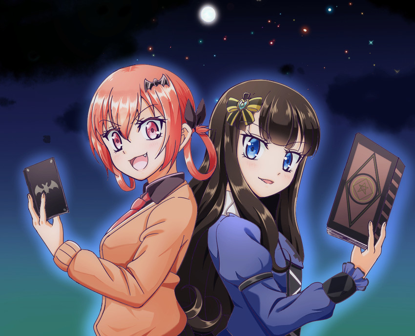 satanichia kurumizawa mcdowell and kurosu aroma (pretty series and 2 more) drawn by strt