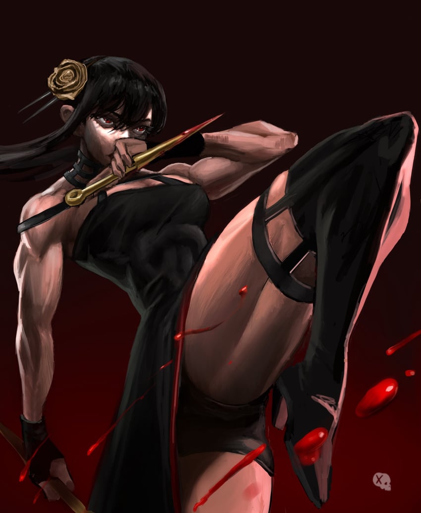 yor briar (spy x family) drawn by x_the_ghoul