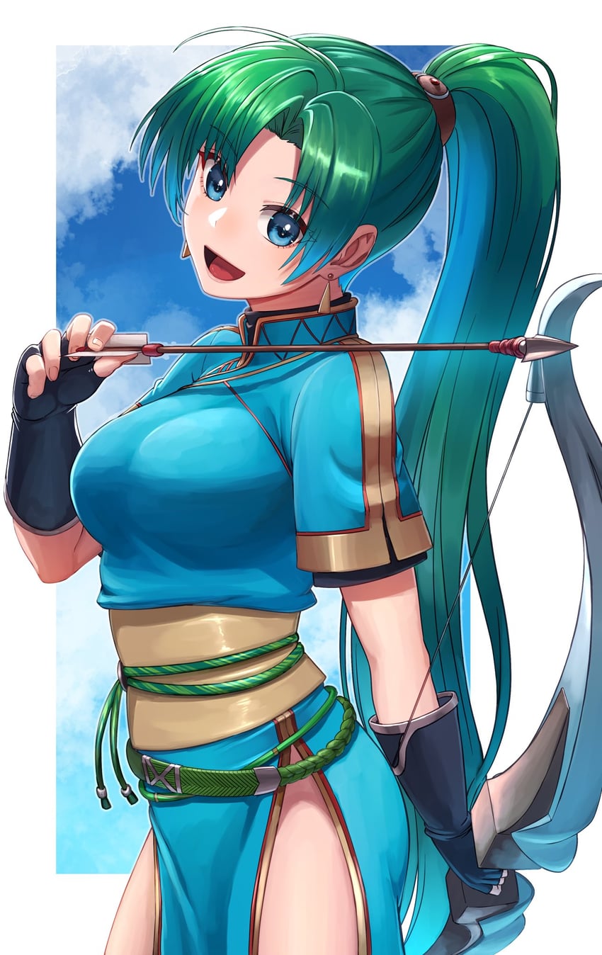 lyn (fire emblem and 3 more) drawn by aduti_momoyama