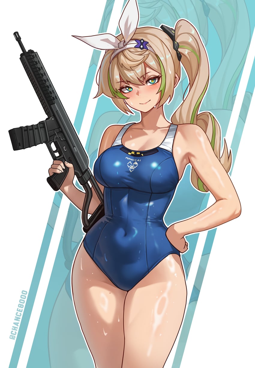 sharkry (girls' frontline and 1 more) drawn by chance8000