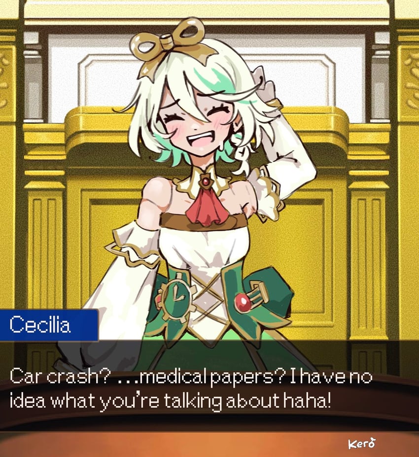 cecilia immergreen (hololive and 2 more) drawn by chip_olly