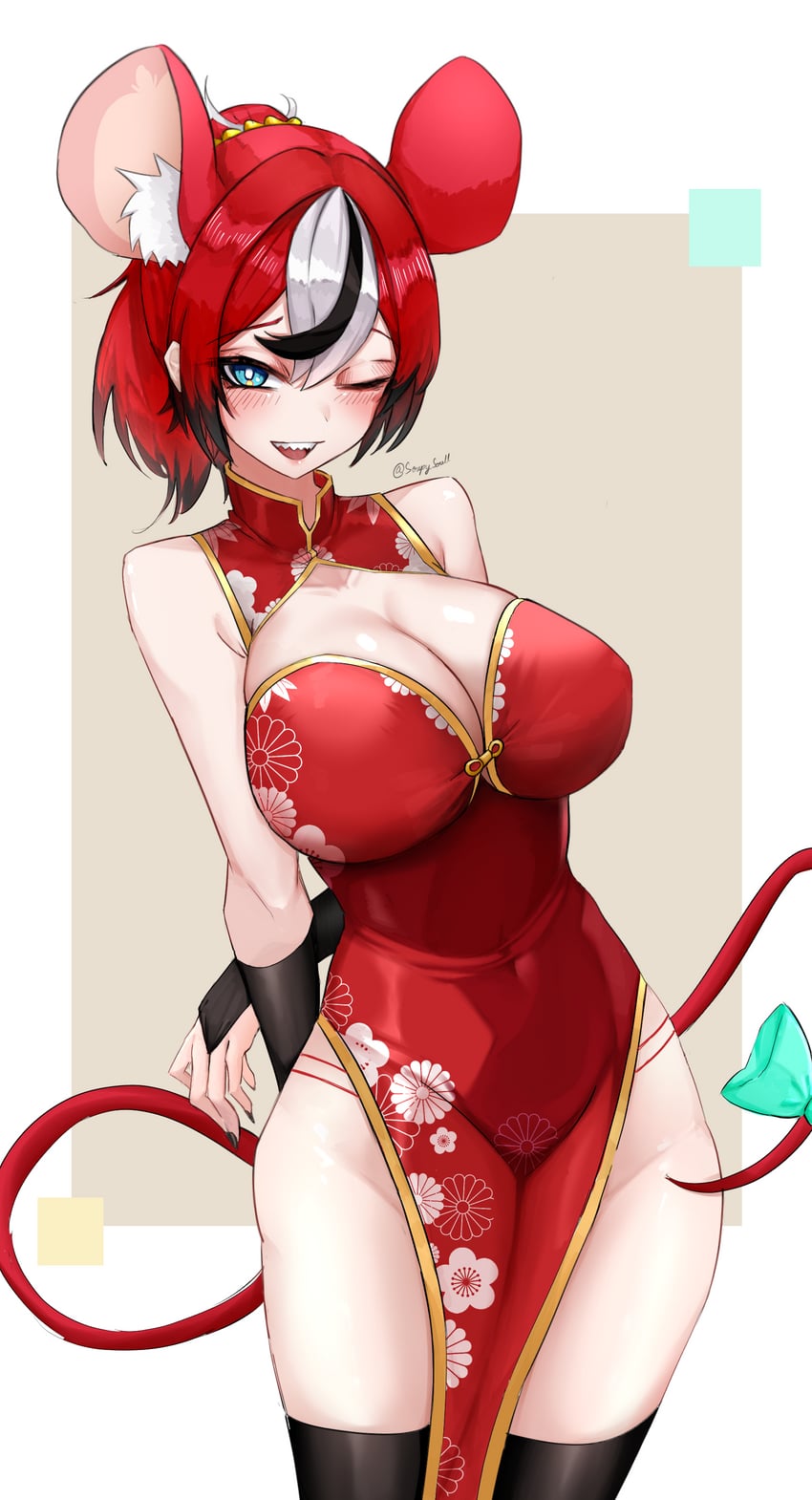 hakos baelz (hololive and 1 more) drawn by soup_(soupysoull)