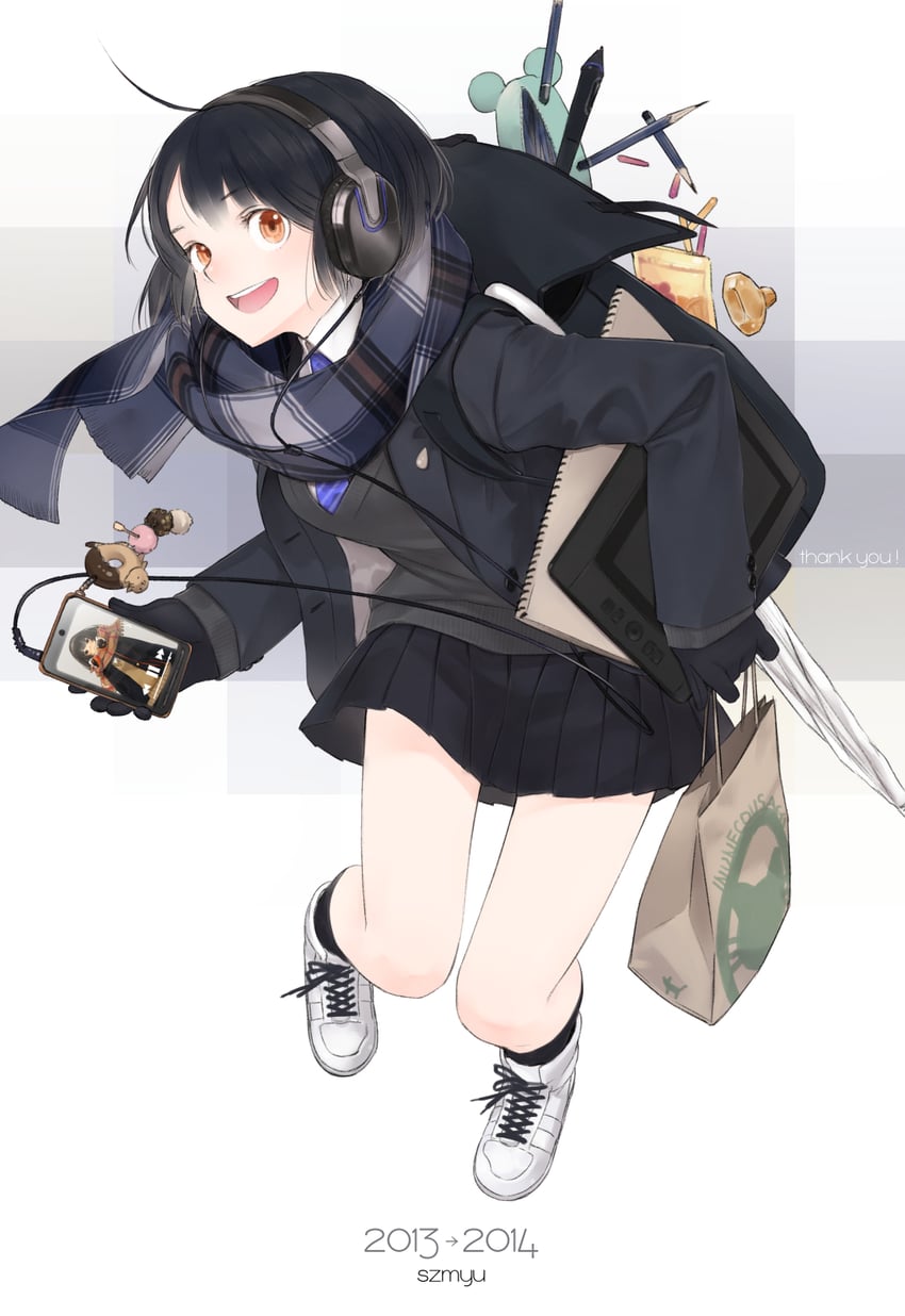 original and 1 more drawn by suzume_yuu