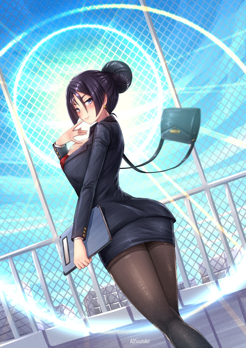 minamoto no raikou (fate and 1 more) drawn by adsouto