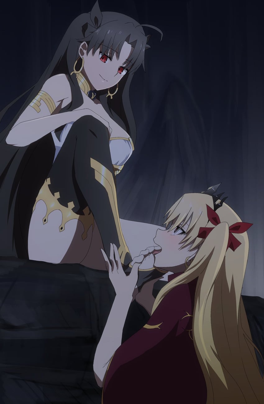 ereshkigal and ishtar (fate and 1 more) drawn by zerozeo-zerozero