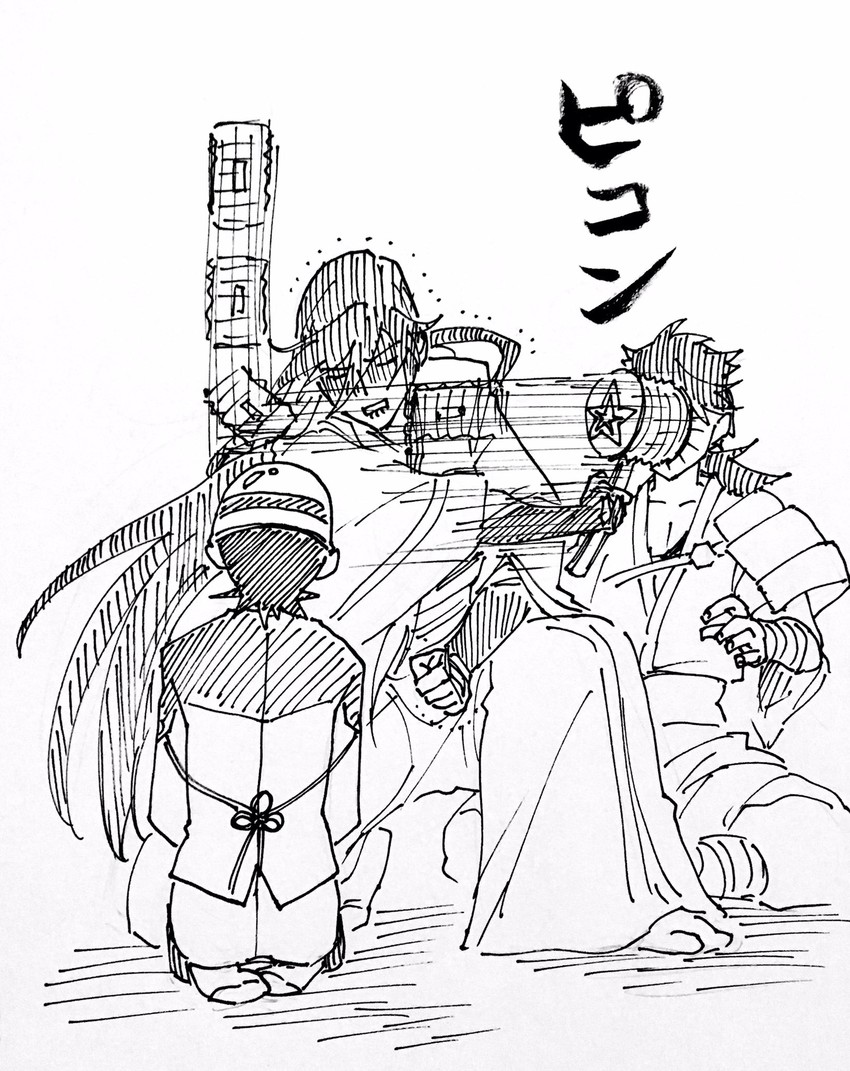 izumi-no-kami kanesada, horikawa kunihiro, and mutsu-no-kami yoshiyuki (touken ranbu and 1 more)