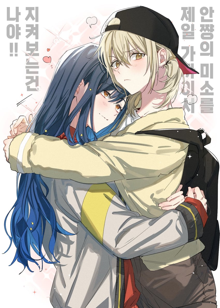 shiraishi an and azusawa kohane (project sekai) drawn by samgak