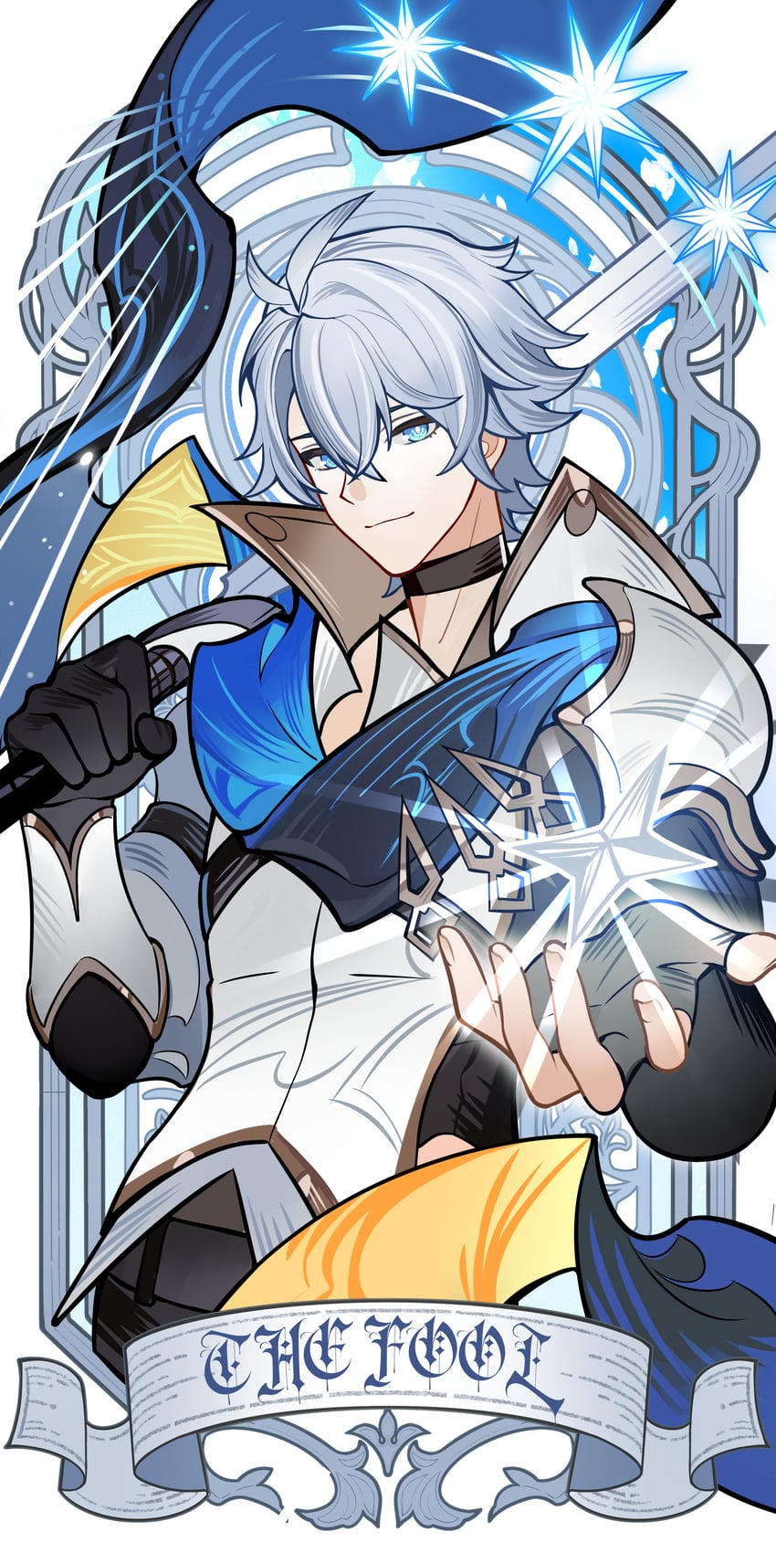 phainon (honkai and 1 more) drawn by mie_xing