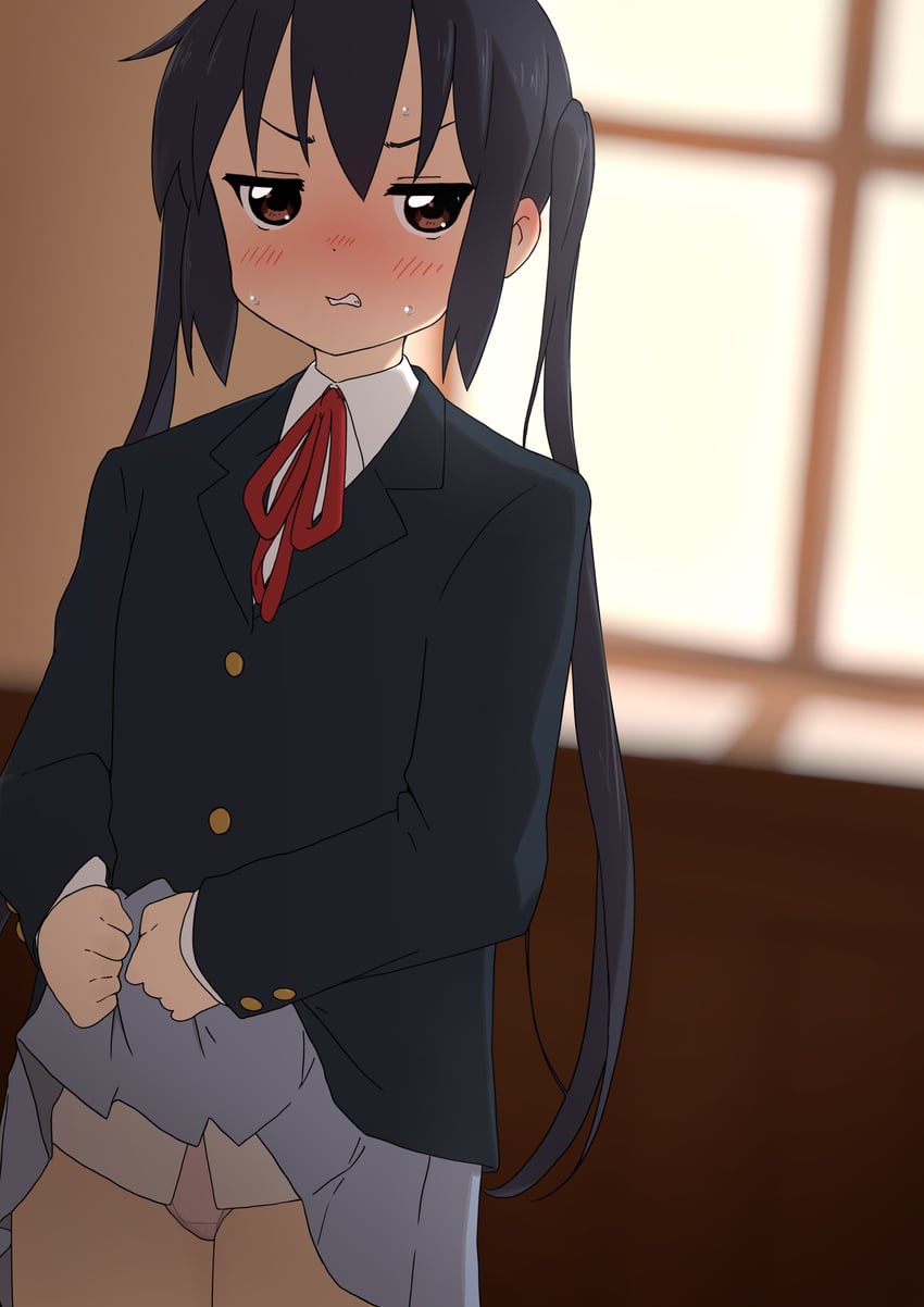 nakano azusa (k-on! and 2 more) drawn by kicchi_(tmgk)