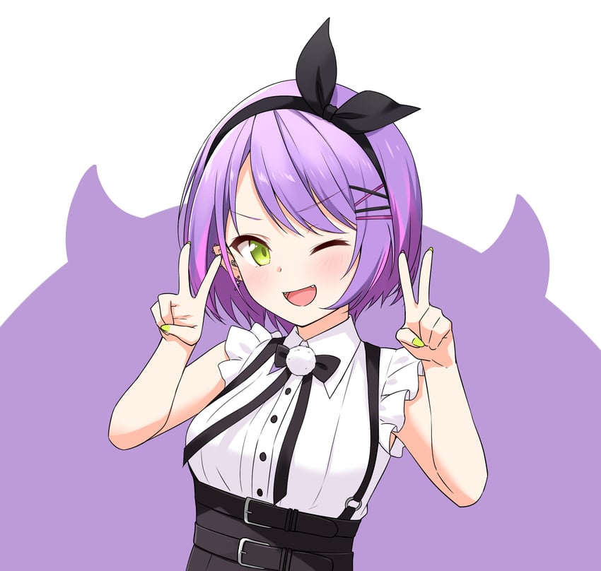 tokoyami towa and bibi (hololive) drawn by felutiahime