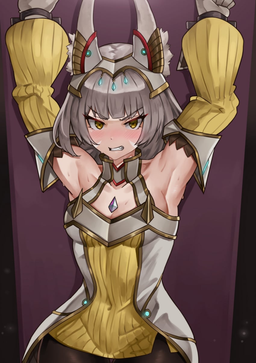 nia (xenoblade chronicles and 1 more) drawn by yotsuha_uni