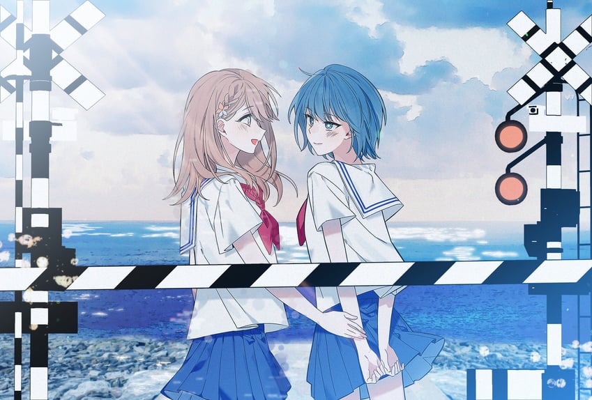 hanasato minori and kiritani haruka (vocaloid and 2 more) drawn by m1tto