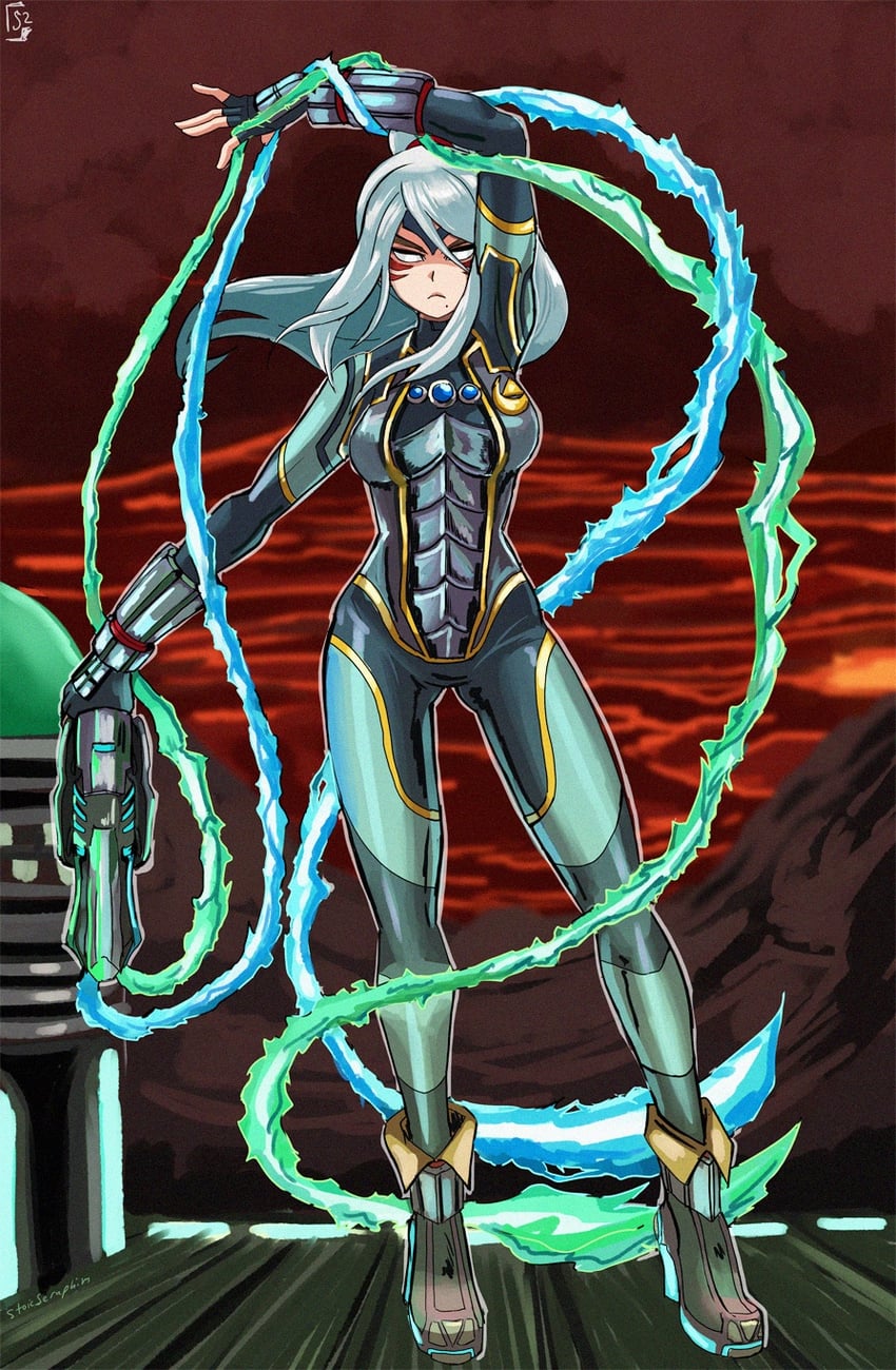 samus aran and fierce deity (the legend of zelda and 4 more) drawn by stoic_seraphim