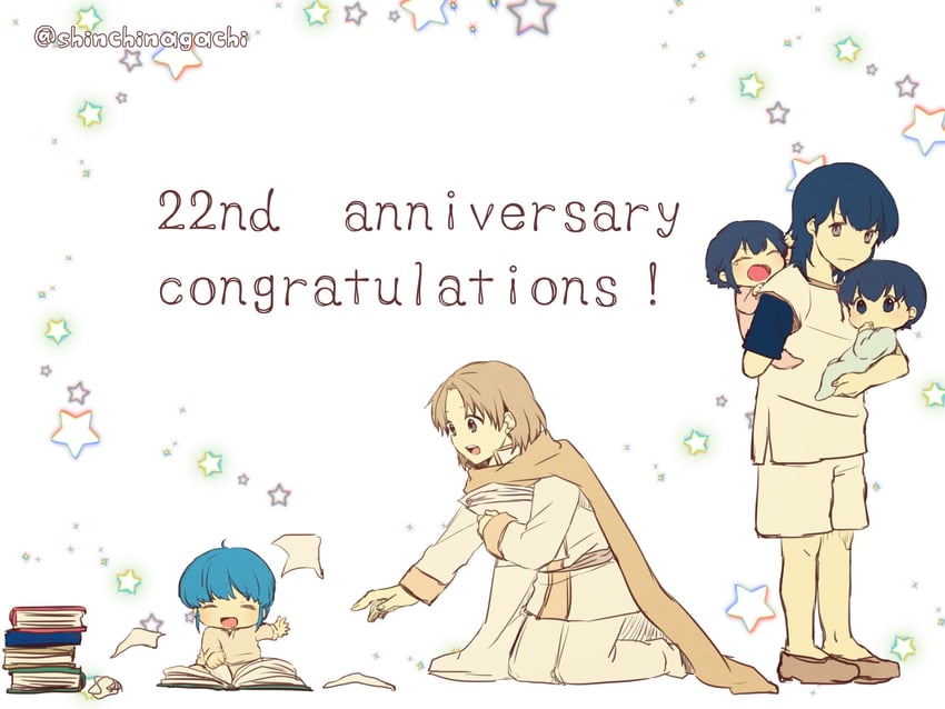 seliph, larcei, scathach, shannan, and oifey (fire emblem and 1 more) drawn by nishimura_(shinchinagachi)