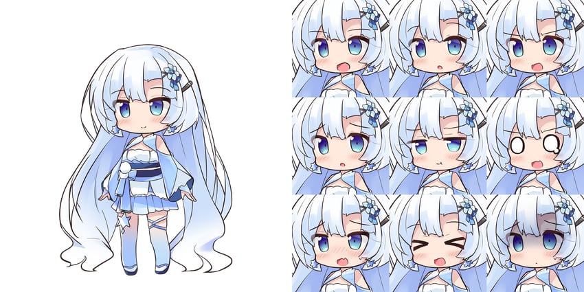 whitecul (voicevox) drawn by ryogo