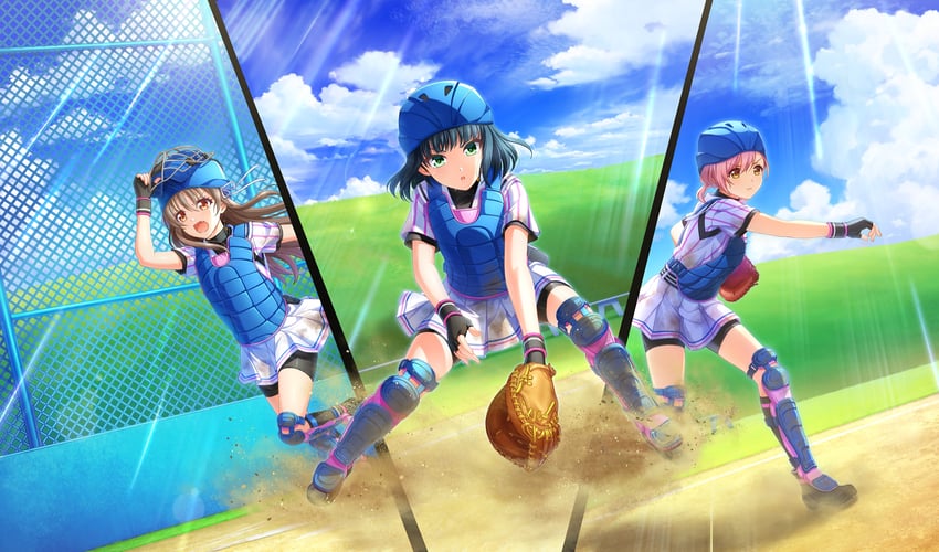 suzuki waka, shiina yukari, and sakurada chiyo (cinderella series and 1 more)