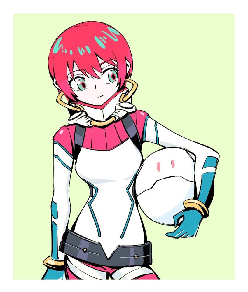 amate yuzuriha and haro (gundam and 1 more) drawn by zerogorgeth