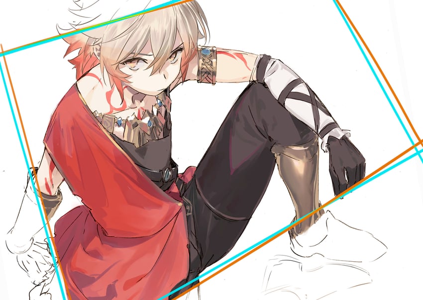 mydei (honkai and 1 more) drawn by pako_(pakosun)