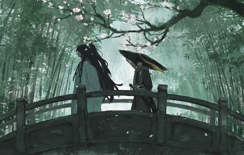 hong lu and ryoshu (project moon and 1 more) drawn by munh422