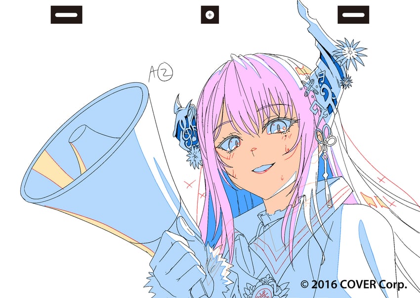 nerissa ravencroft (hololive and 2 more) drawn by kay_yu