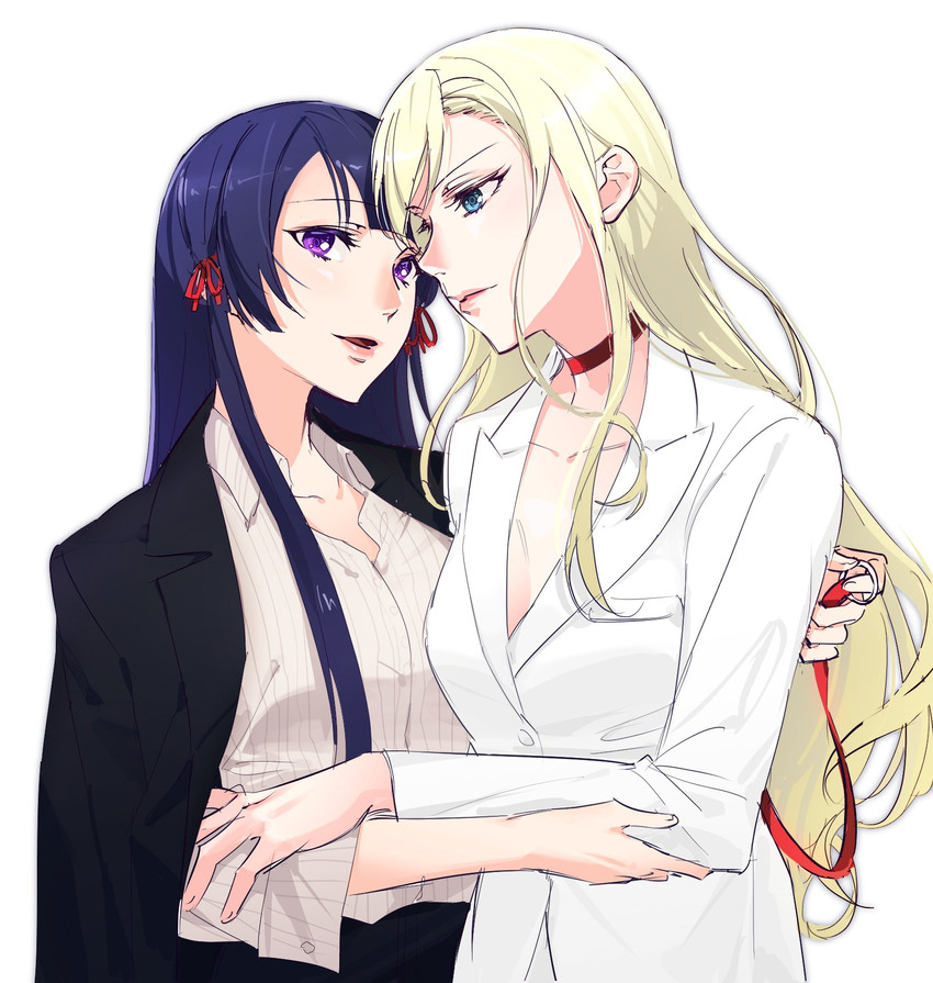 tomoe tamao and yumeoji fumi (shoujo kageki revue starlight and 1 more) drawn by dee0333