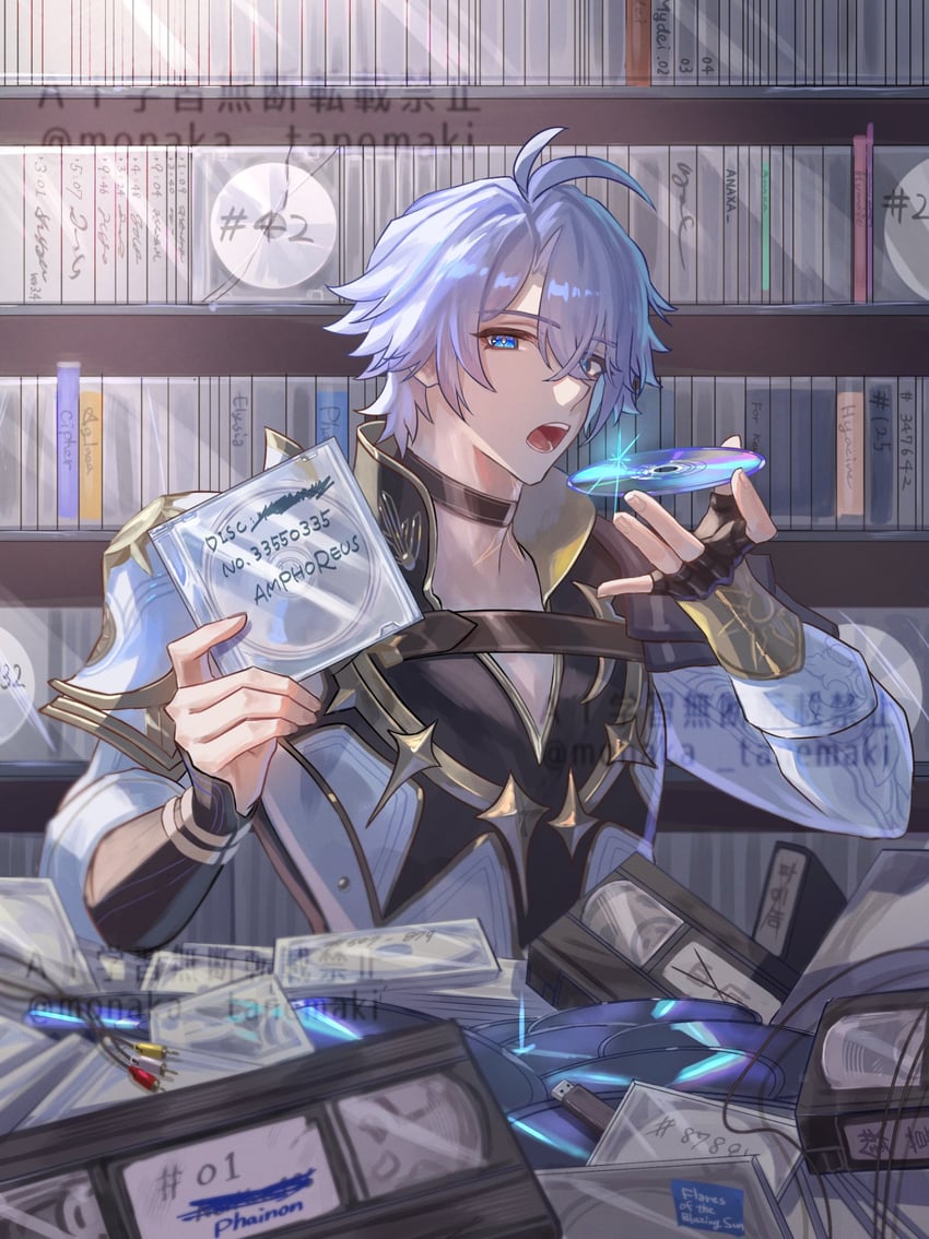 phainon (honkai and 1 more) drawn by tanemaki_monaka