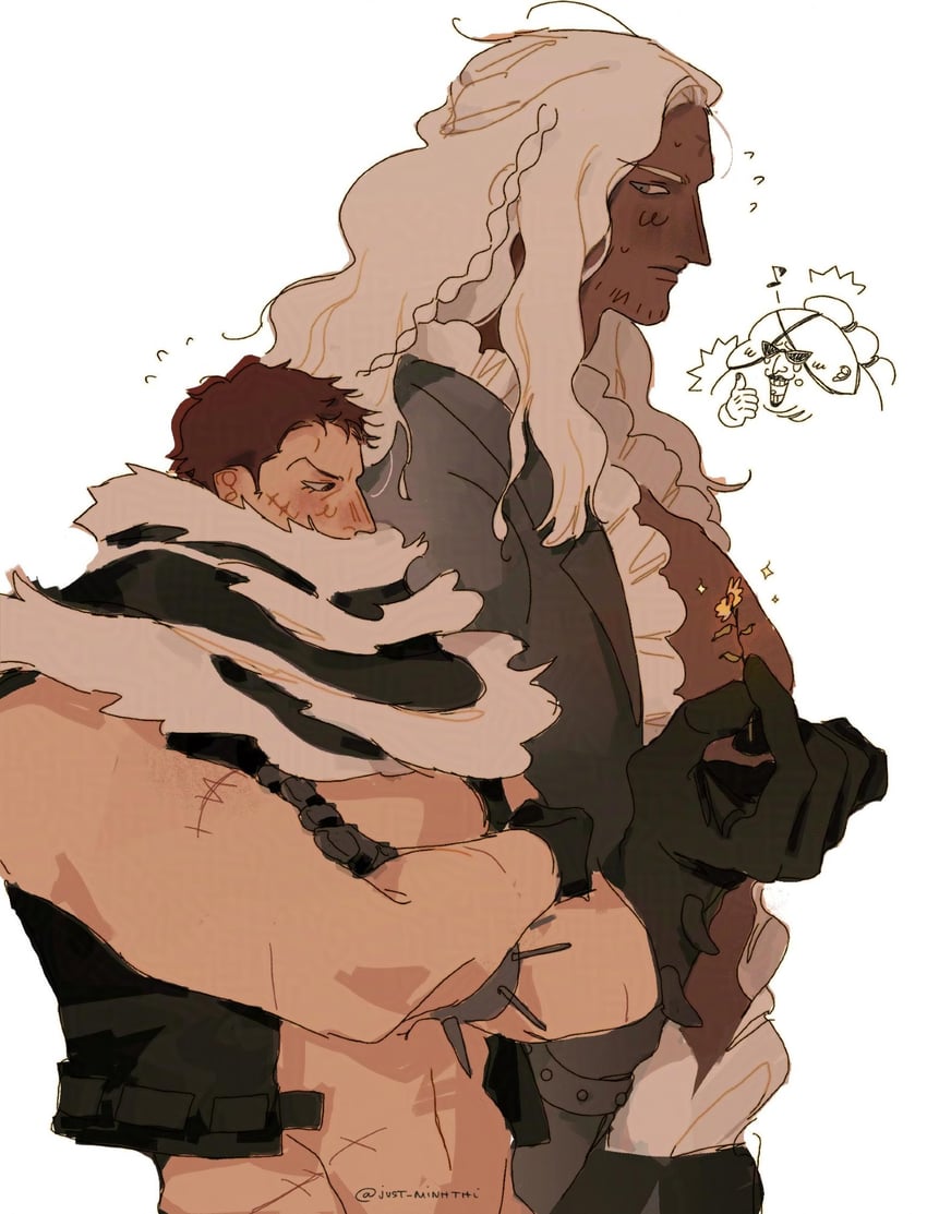 charlotte katakuri, king, and queen (one piece) drawn by thi_(just_minhthi)