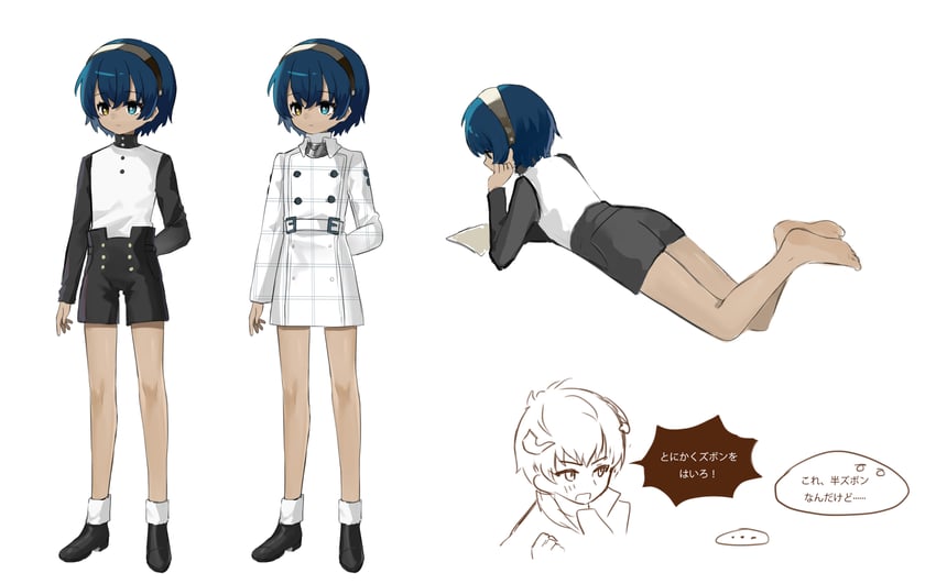 protagonist and strohl (metaphor: refantazio) drawn by pkin_cheezpie