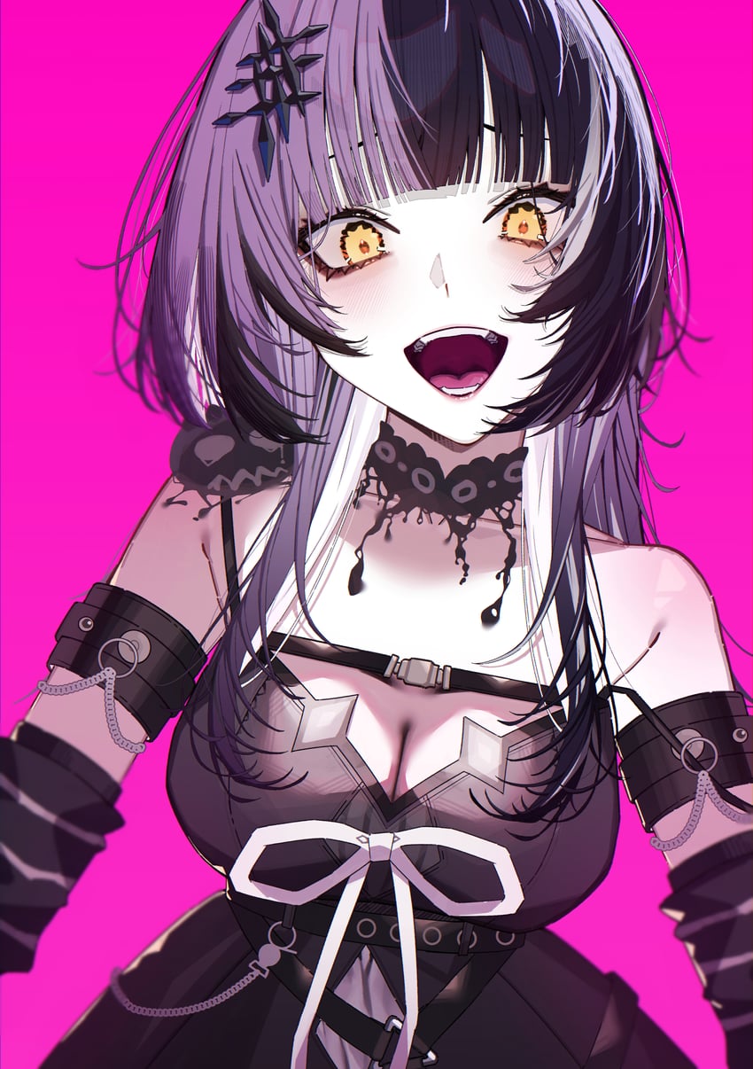 shiori novella and yorick (hololive and 1 more) drawn by u-stadt