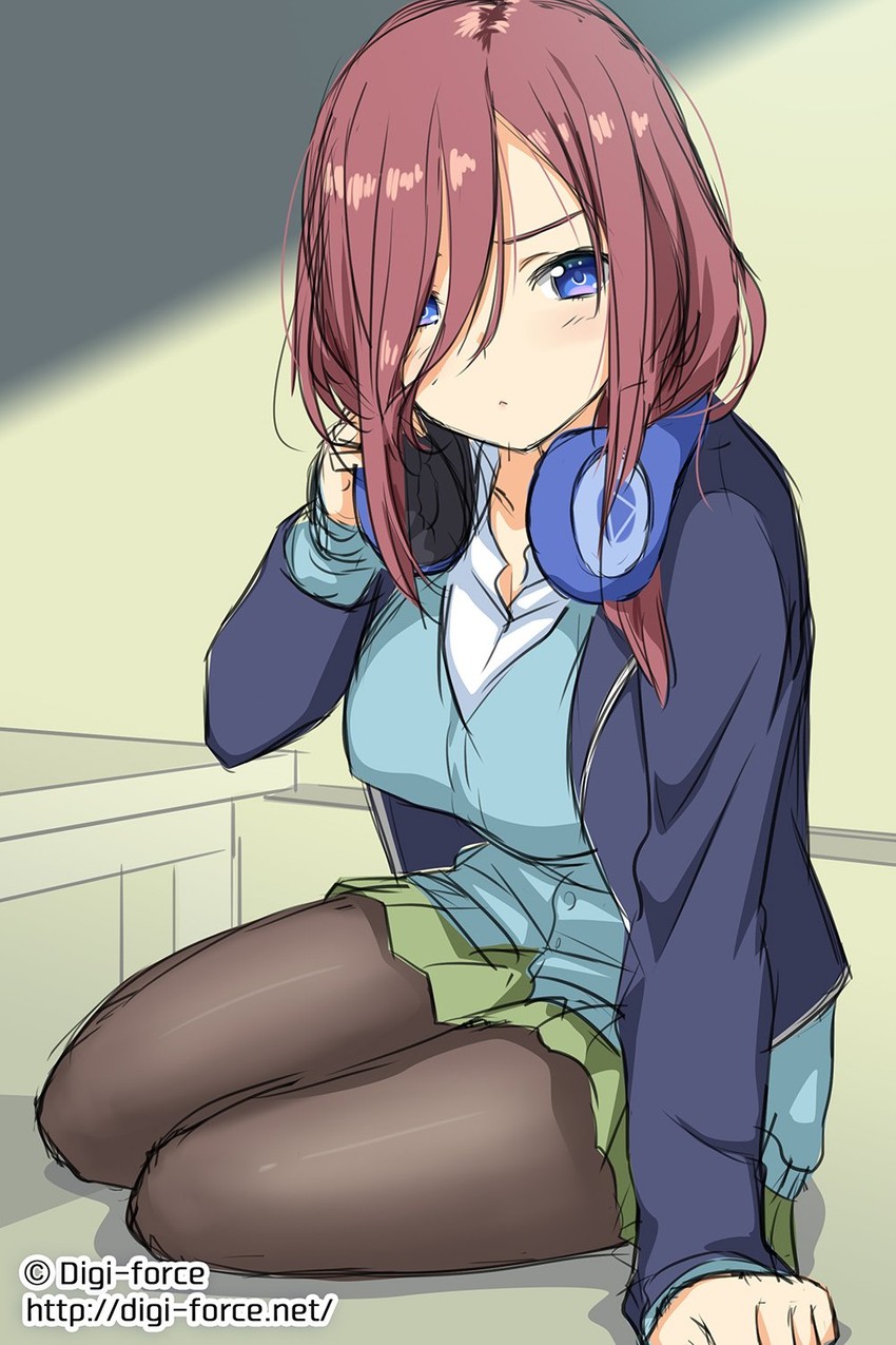 nakano miku (go-toubun no hanayome) drawn by kimura_shigetaka