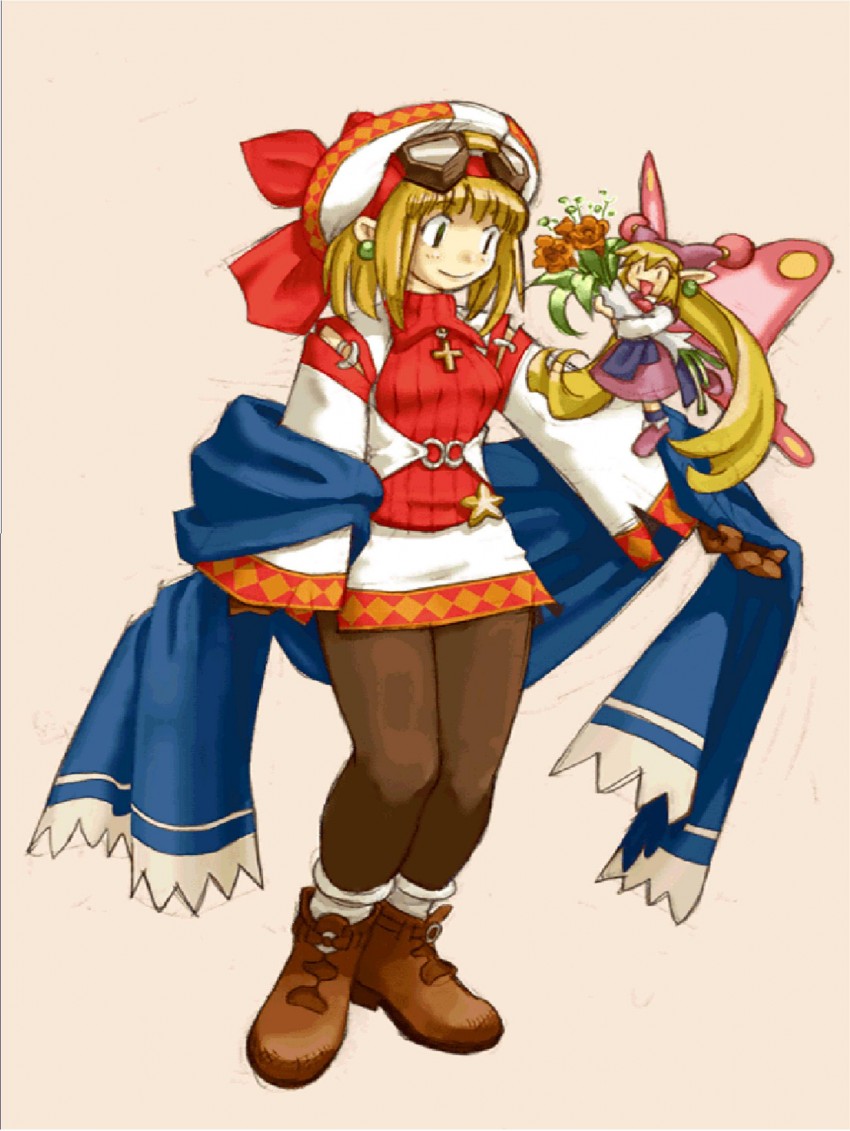 cornet espoir and kururu (marl kingdom and 1 more) drawn by ryoji_(nomura_ryouji)