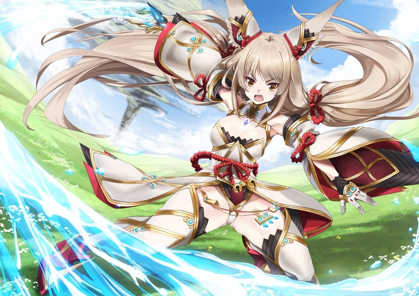 nia (xenoblade chronicles and 1 more) drawn by ayamo_kaoru