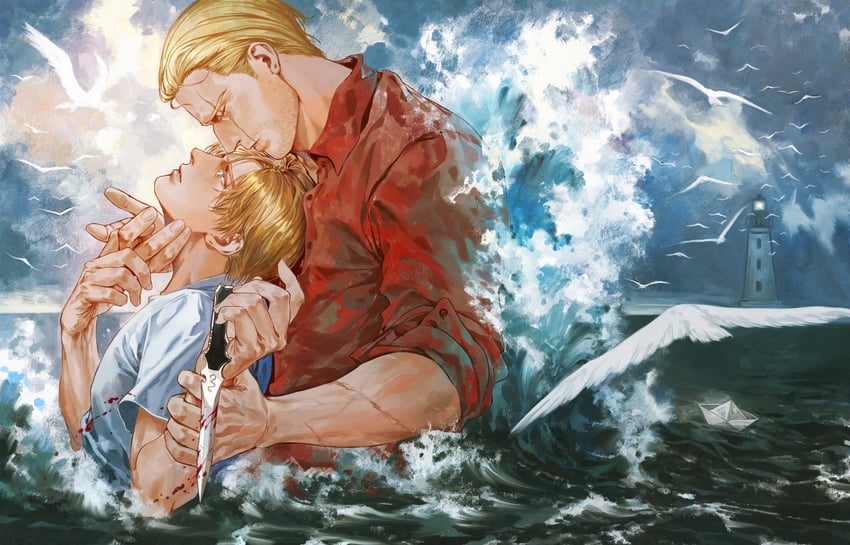 leon s. kennedy and jack krauser (resident evil and 1 more) drawn by godsstation