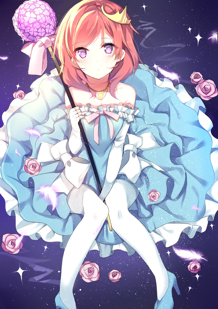 nishikino maki (love live! and 1 more) drawn by hecha_(01964237)