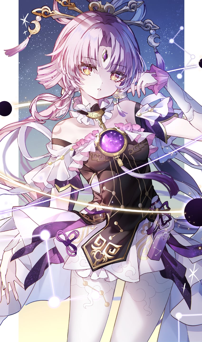 fu xuan (honkai and 1 more) drawn by yoake_(yoakey)