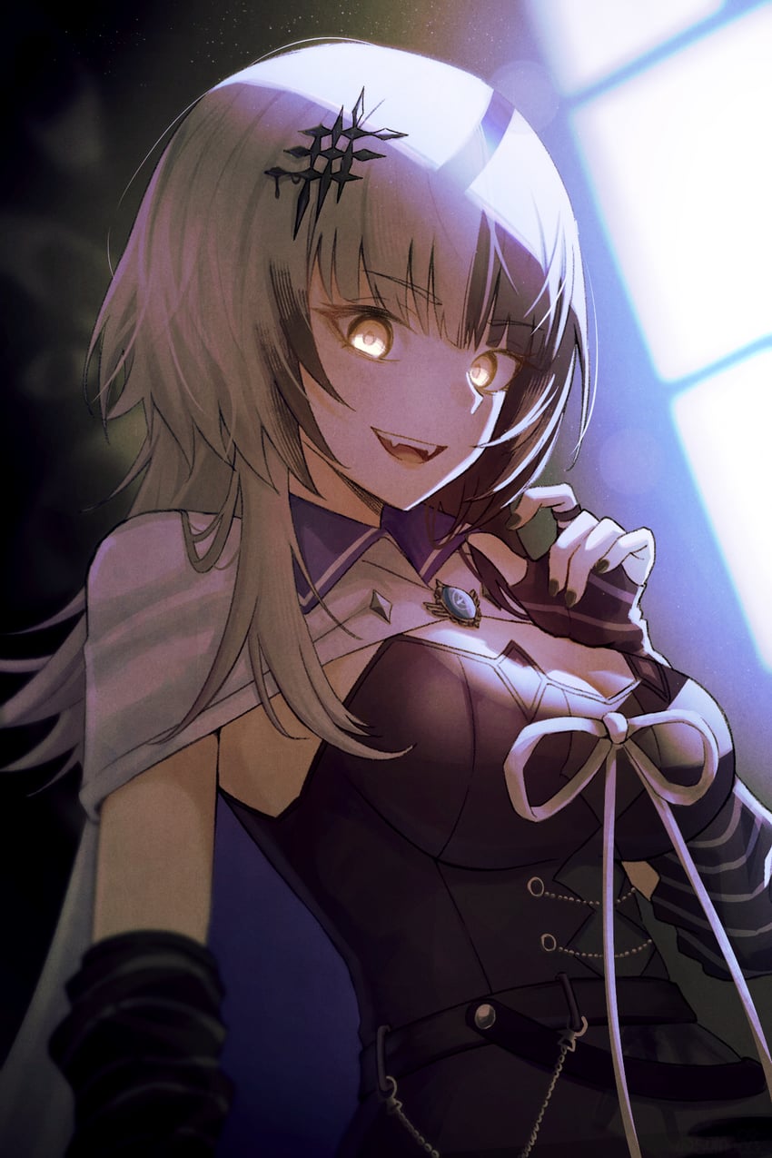 shiori novella (hololive and 2 more) drawn by sumosumo