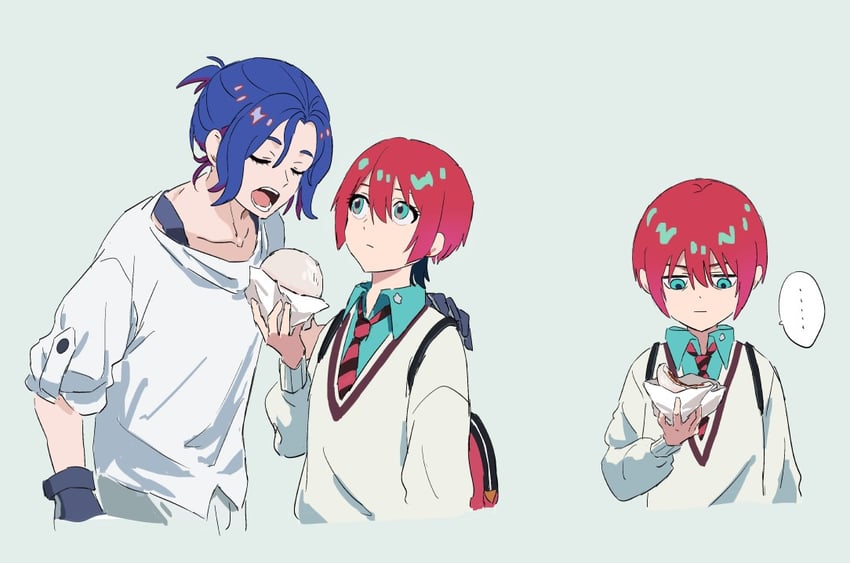 amate yuzuriha and shuji ito (gundam and 1 more) drawn by o6nuqm