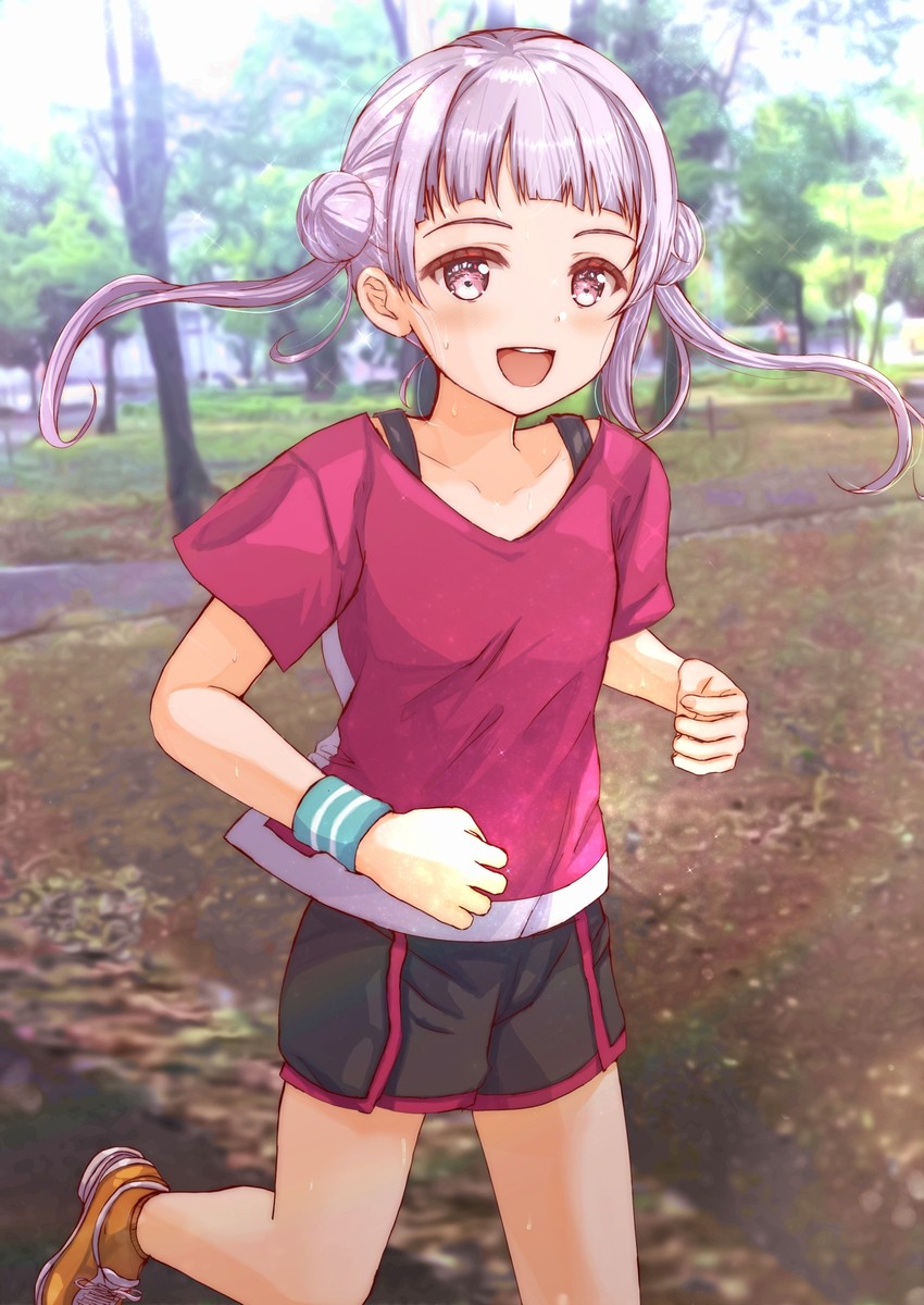 arashi chisato (love live! and 1 more) drawn by fushimi_asuha
