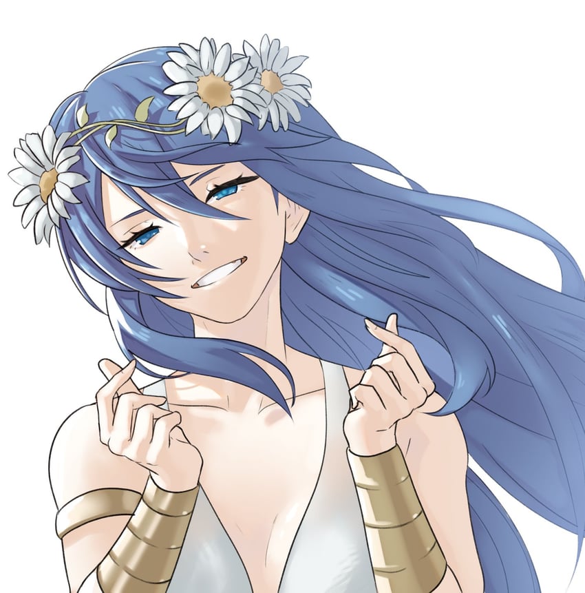lucina (fire emblem and 2 more) drawn by pomelomelon
